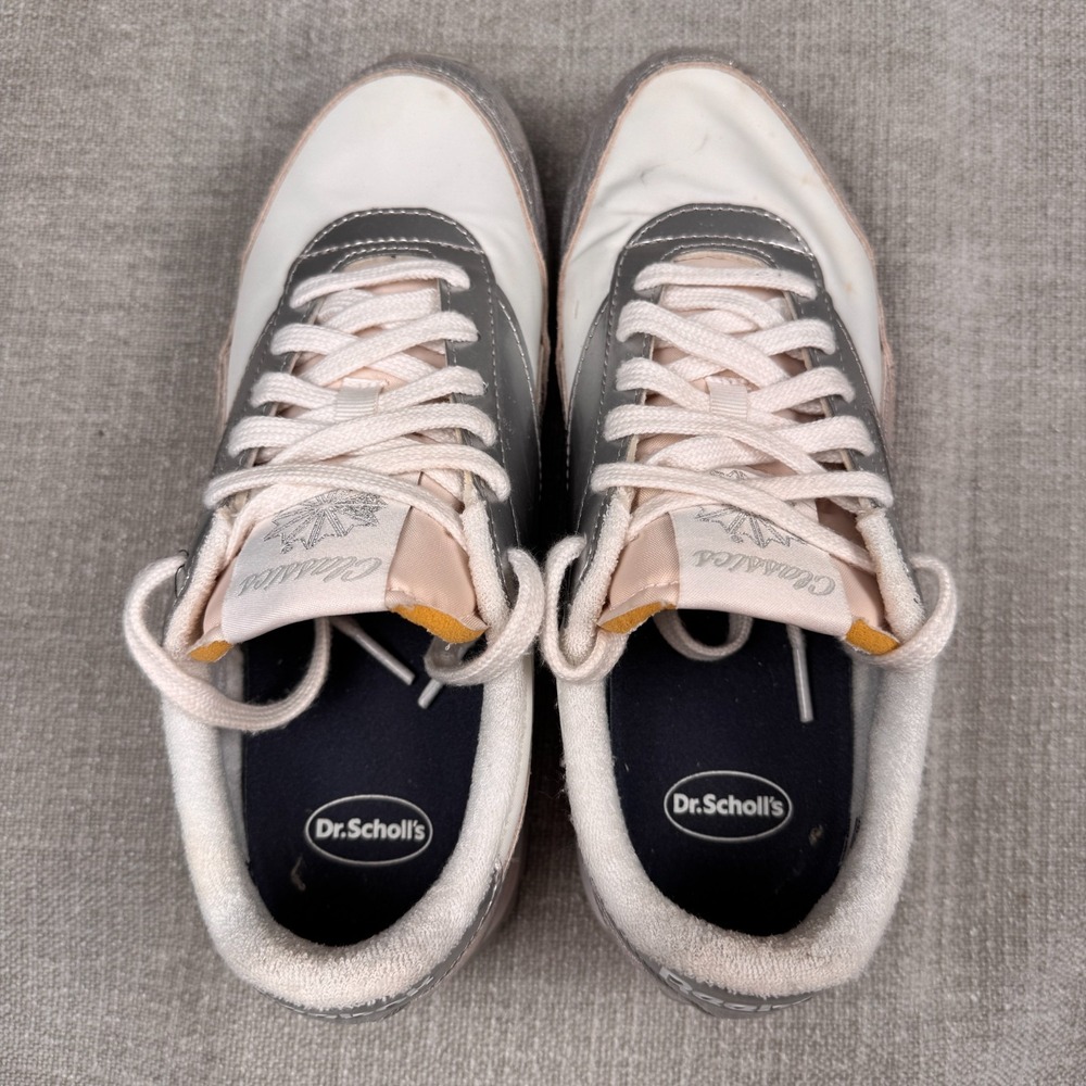 Reebok Women's Classics Sneakers Size 8.5 Dr. Scholl's Insoles Minor Wear - Picture 6 of 9